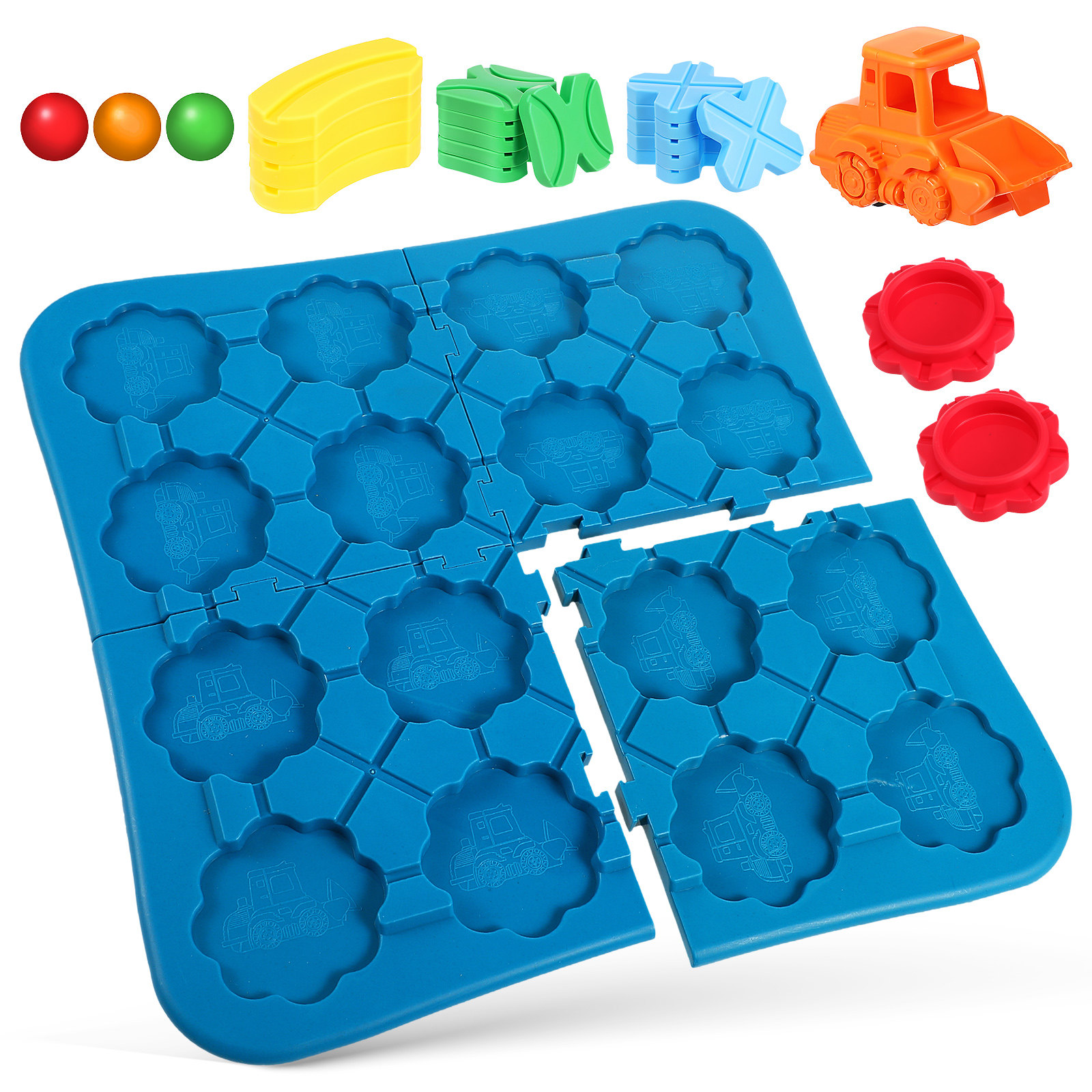 Board Game Race Track - 1Set Intellectual Track Building Maze Puzzle