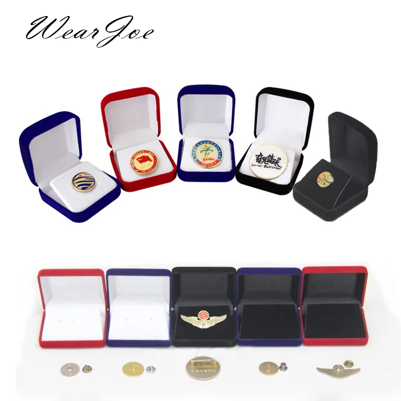 Token Tray Organizer - Fine Badge Medal Packaging Box Flocking