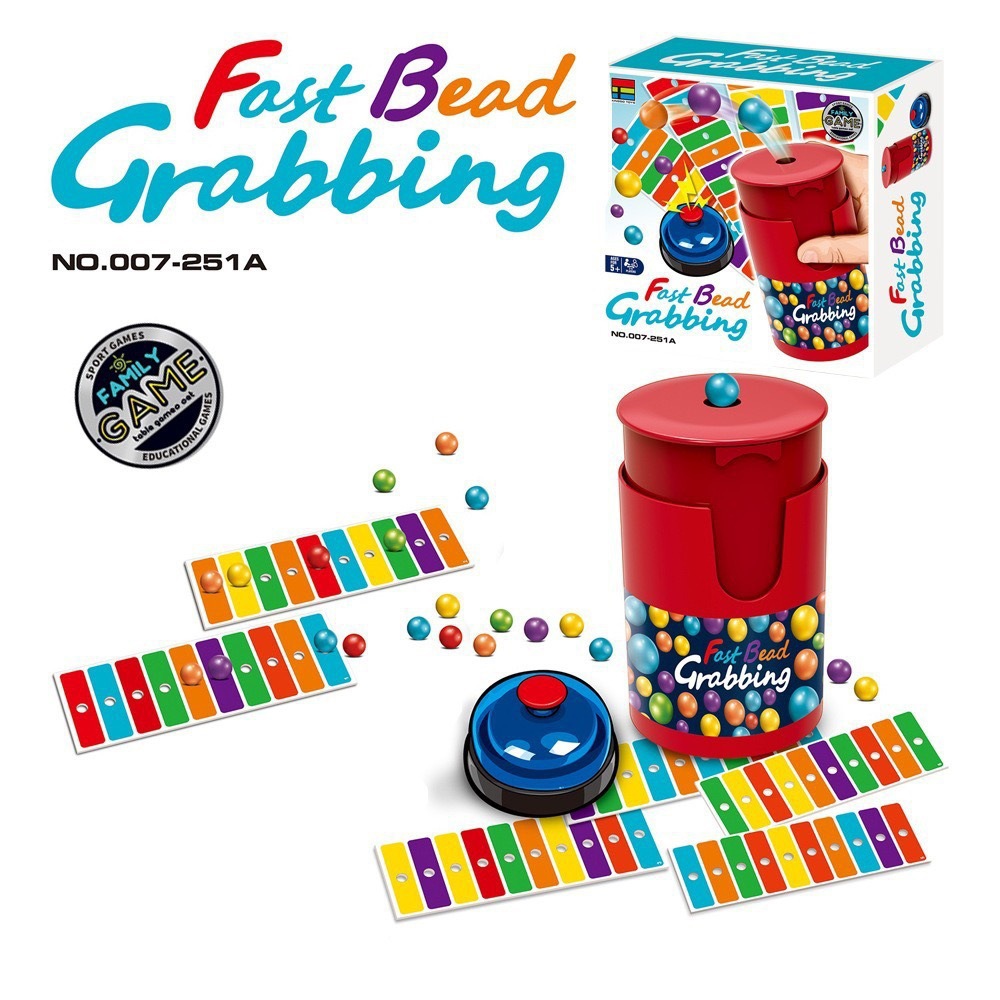 Board Game Quick - Fast Bead Grabbing Board Game for
