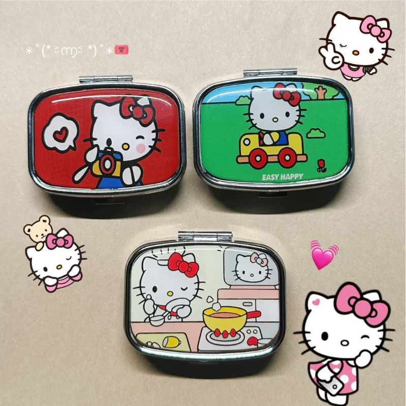 Token Tray Organizer - Anime Sanrio Hello Kitty Metal Storage