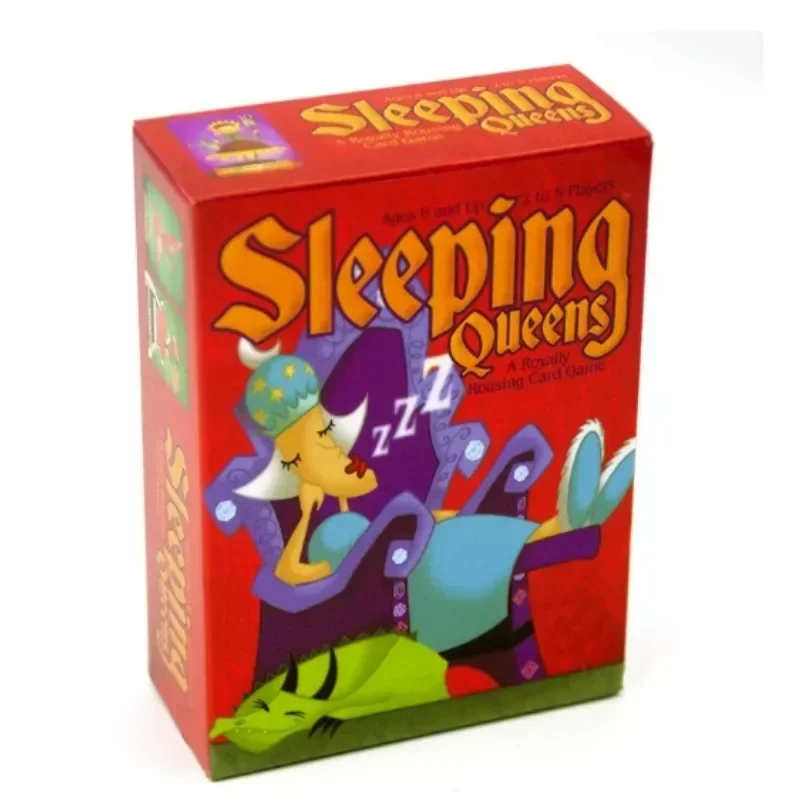 Board Game Queen - Card Full English Sleeping Queens Board