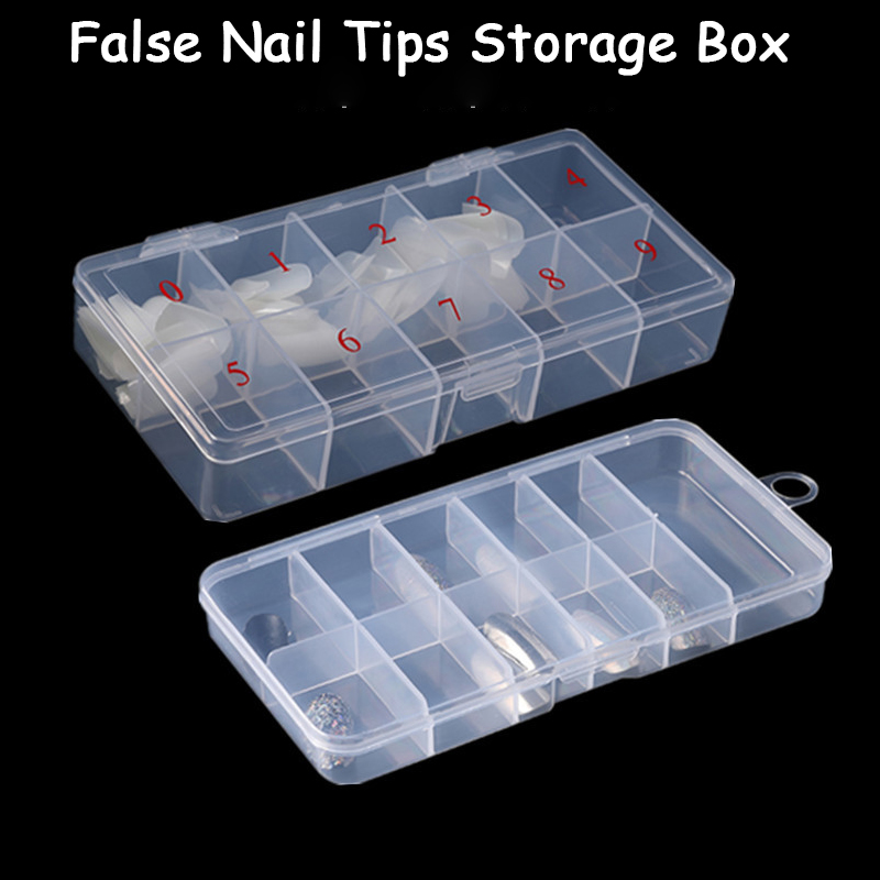 1box Empty Nail Tips Organizer - Token Tray Organizer review and price