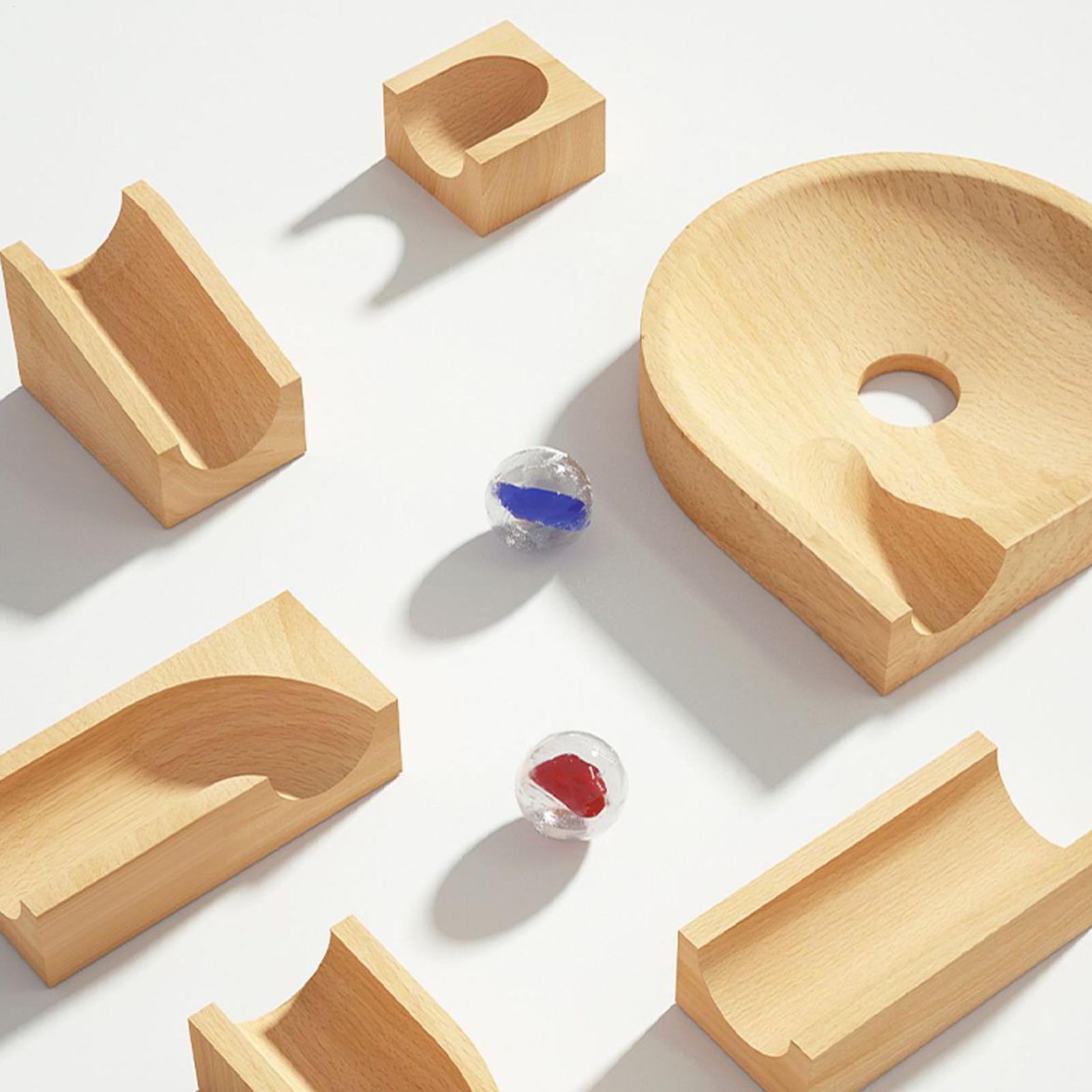 Wooden Marble Maze Race Track  - Board Game Race Track review and price