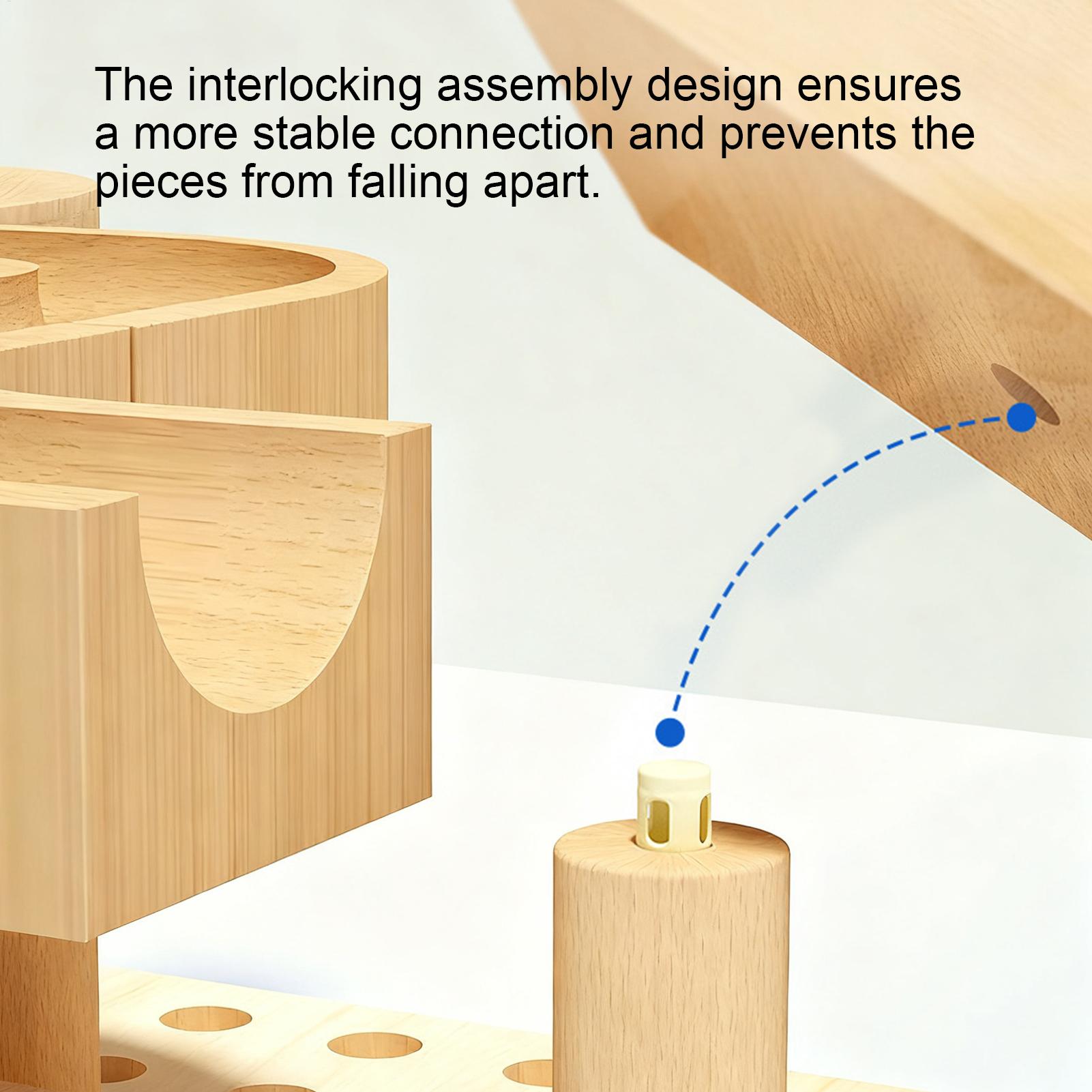 Wooden Marble Maze Race Track  - Board Game Race Track review and price