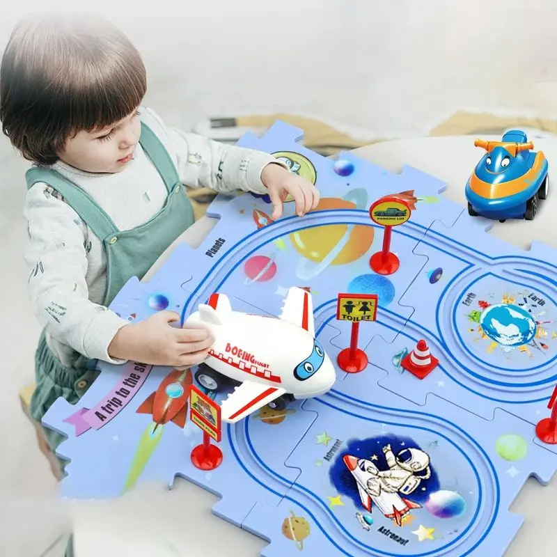 Children's Educational Puzzle  - Board Game Race Track review and price