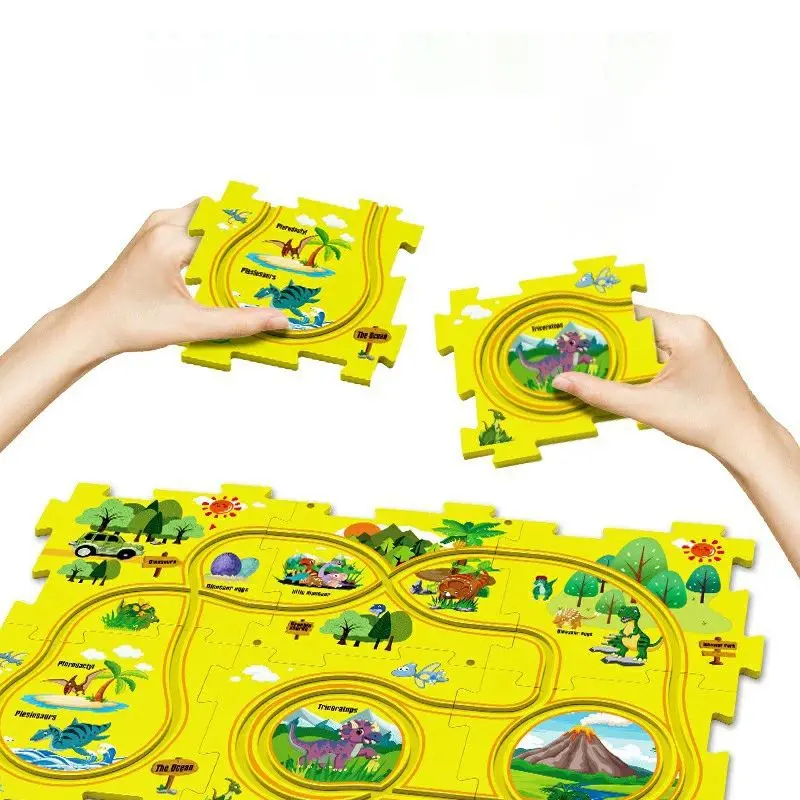 Children's Educational Puzzle  - Board Game Race Track review and price
