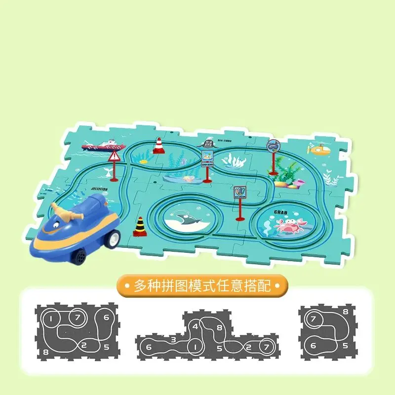 Children's Educational Puzzle  - Board Game Race Track review and price