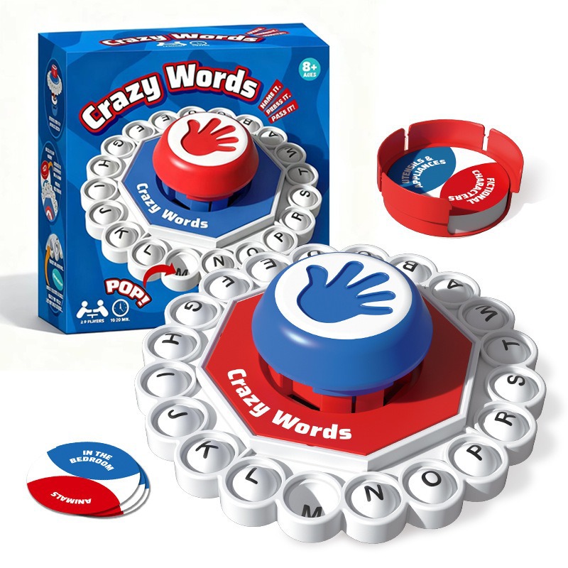 Crazy Words English Board Game - Board Game Quick review and price