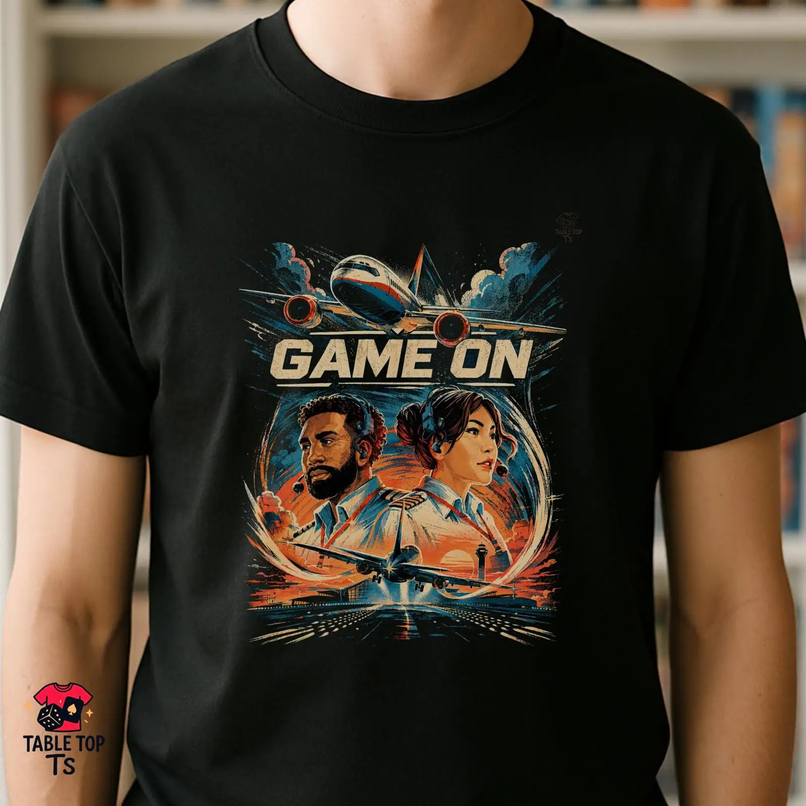 GAME ON T Shirt Sky Team Inspi - Board Game Inspiration review and price