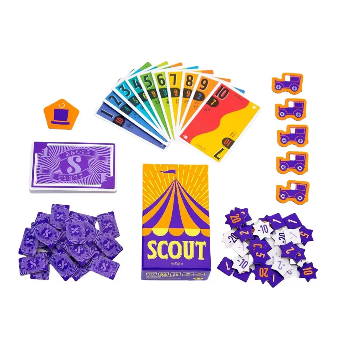 Scout Card Game Circus Scout B - Board Game Template review and price
