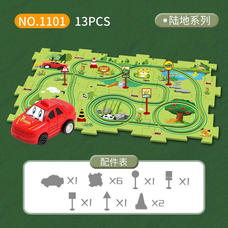 Montessori Kids Electric Rail  - Board Game Race Track review and price