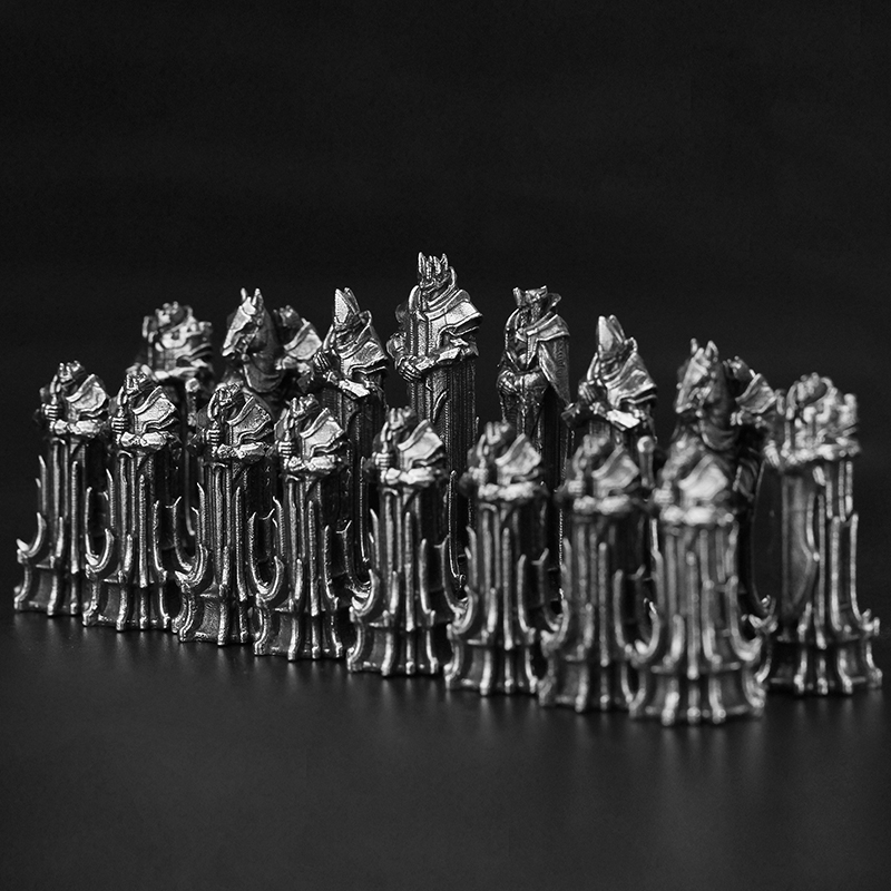 Metal Board Game Pieces Set Ki - Board Game Queen review and price