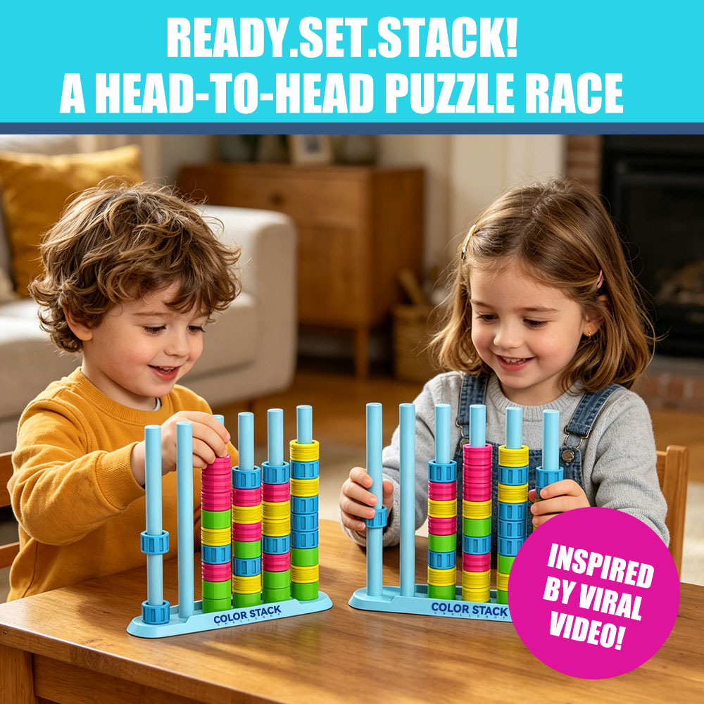 Color Stack Challenge A Fast-P - Board Game Quick review and price