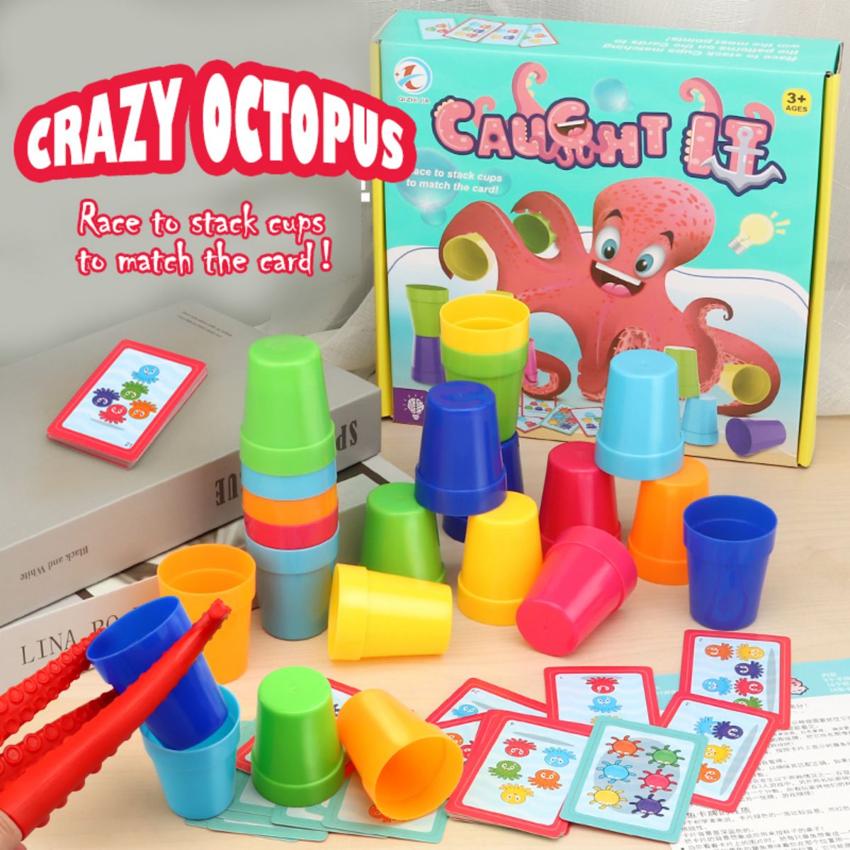 Crazy Octopus Parent-Child Int - Board Game Quick review and price
