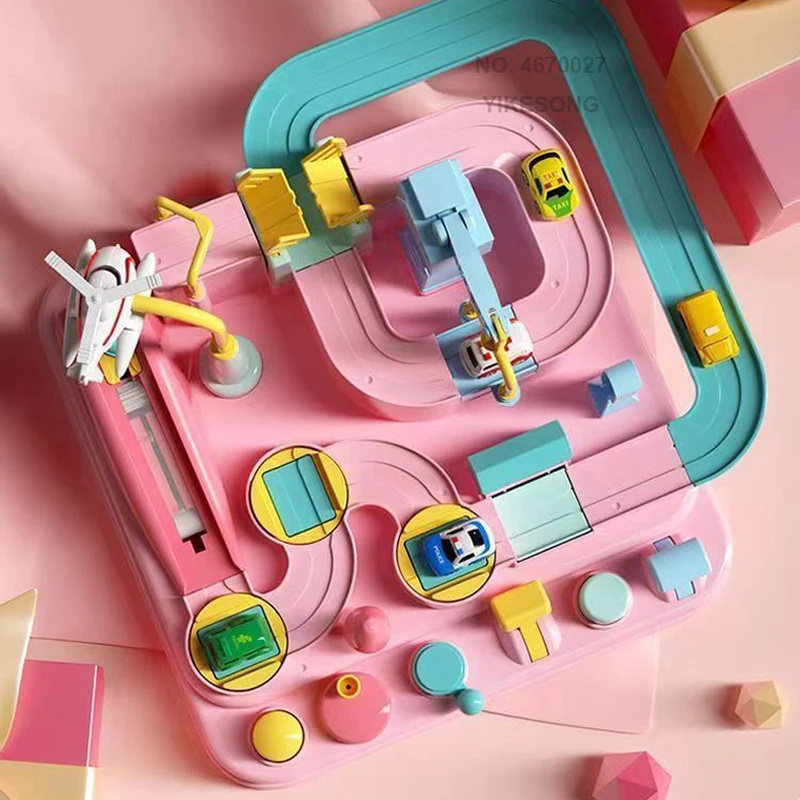 Hot Racing Rail Car Tracks Toy - Board Game Race Track review and price