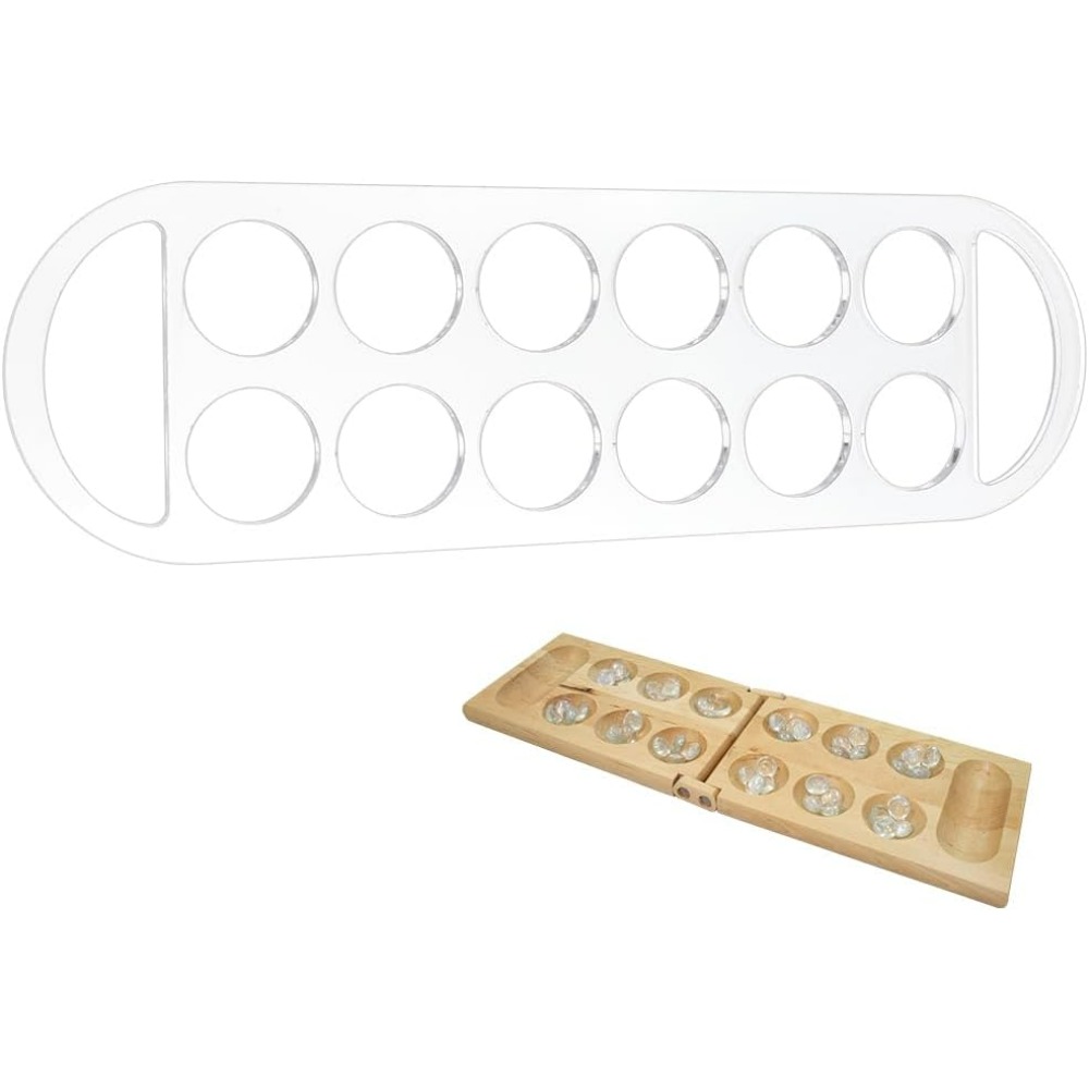 12Pockets Mancala Board Templa - Board Game Template review and price