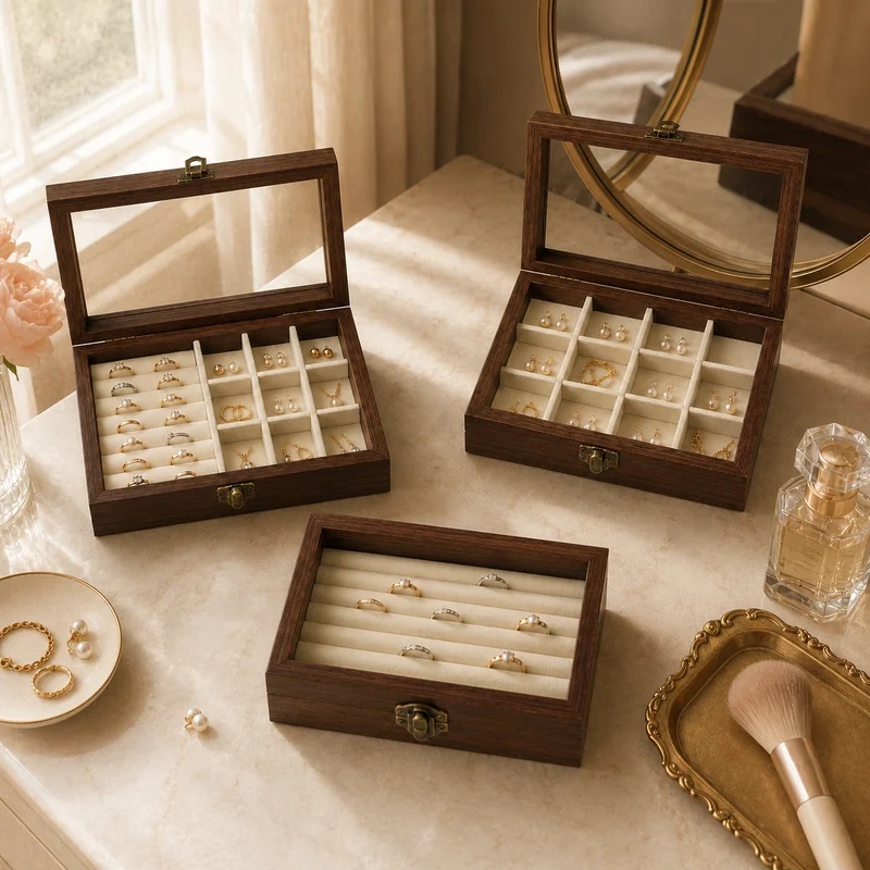 Bedroom Desktop Walnut Pattern - Token Tray Organizer review and price