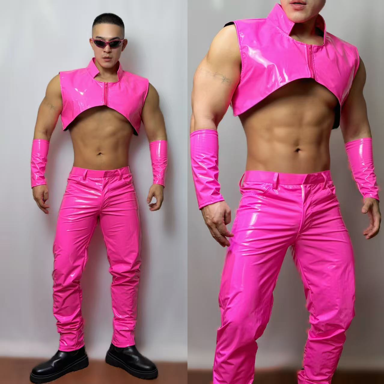 Sexy Fluorescent Pink Leather  - Board Game Yogi review and price