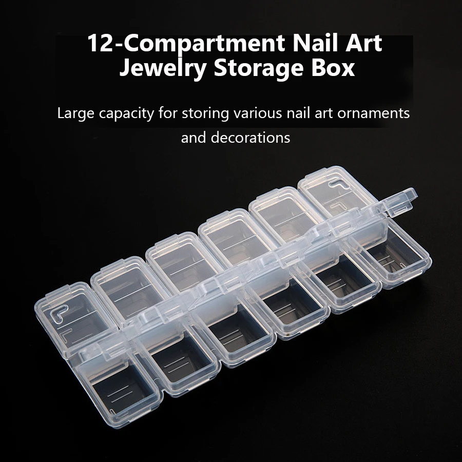 12 Compartments Plastic Rhines - Token Tray Organizer review and price