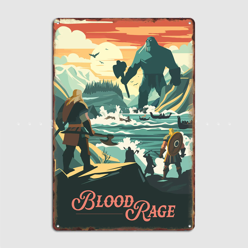 Blood Rage Board Game Inspired - Board Game Inspiration review and price