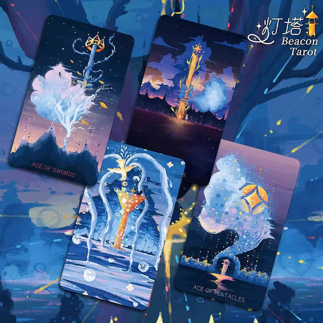 New Lighthouse Tarot Cards Aes - Board Game Queen review and price