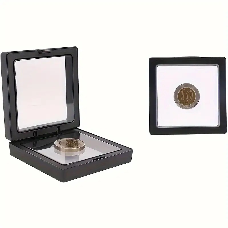 20Pcs Clearview 3D Floating Di - Token Tray Organizer review and price