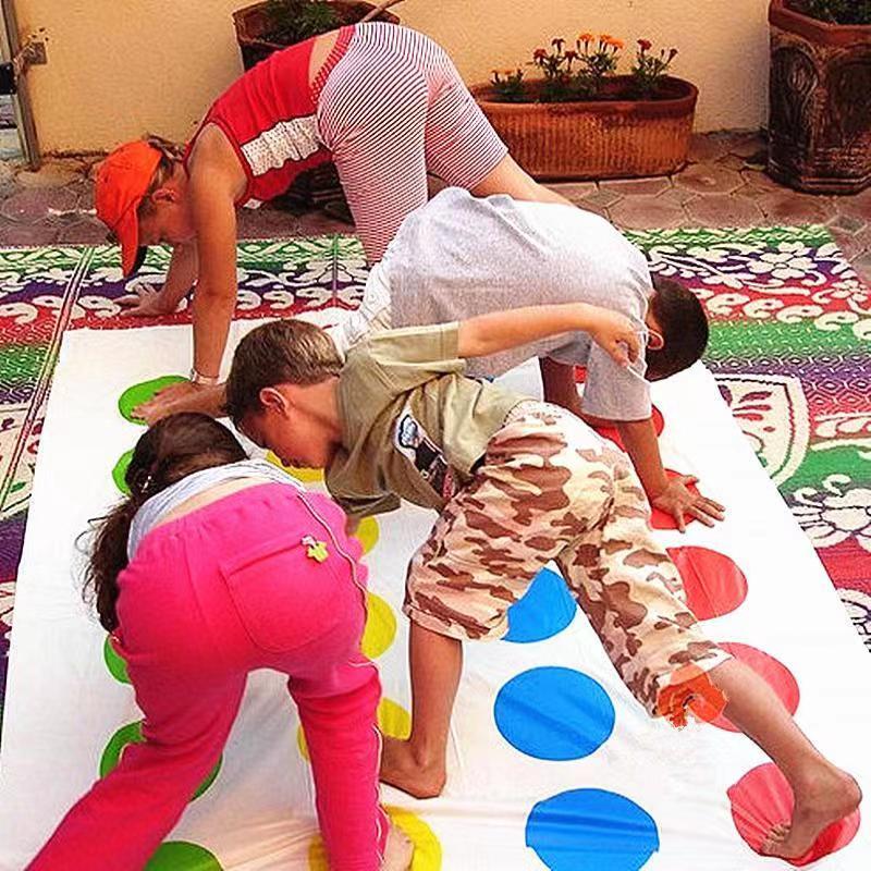 Twister Inspired Dance Mat Fam - Board Game Inspiration review and price
